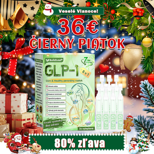 ✅BuildLeaf® GLP-1 8-v-1 Fit & Vital Perorálny Roztok (Len raz denne, viditeľné zmeny už za 7 dní) Pre obezitu, kardiovaskulárne ochorenia, cukrovku, spánkové apnoe, zdravie čriev, problémy s kĺbmi a ďalšie